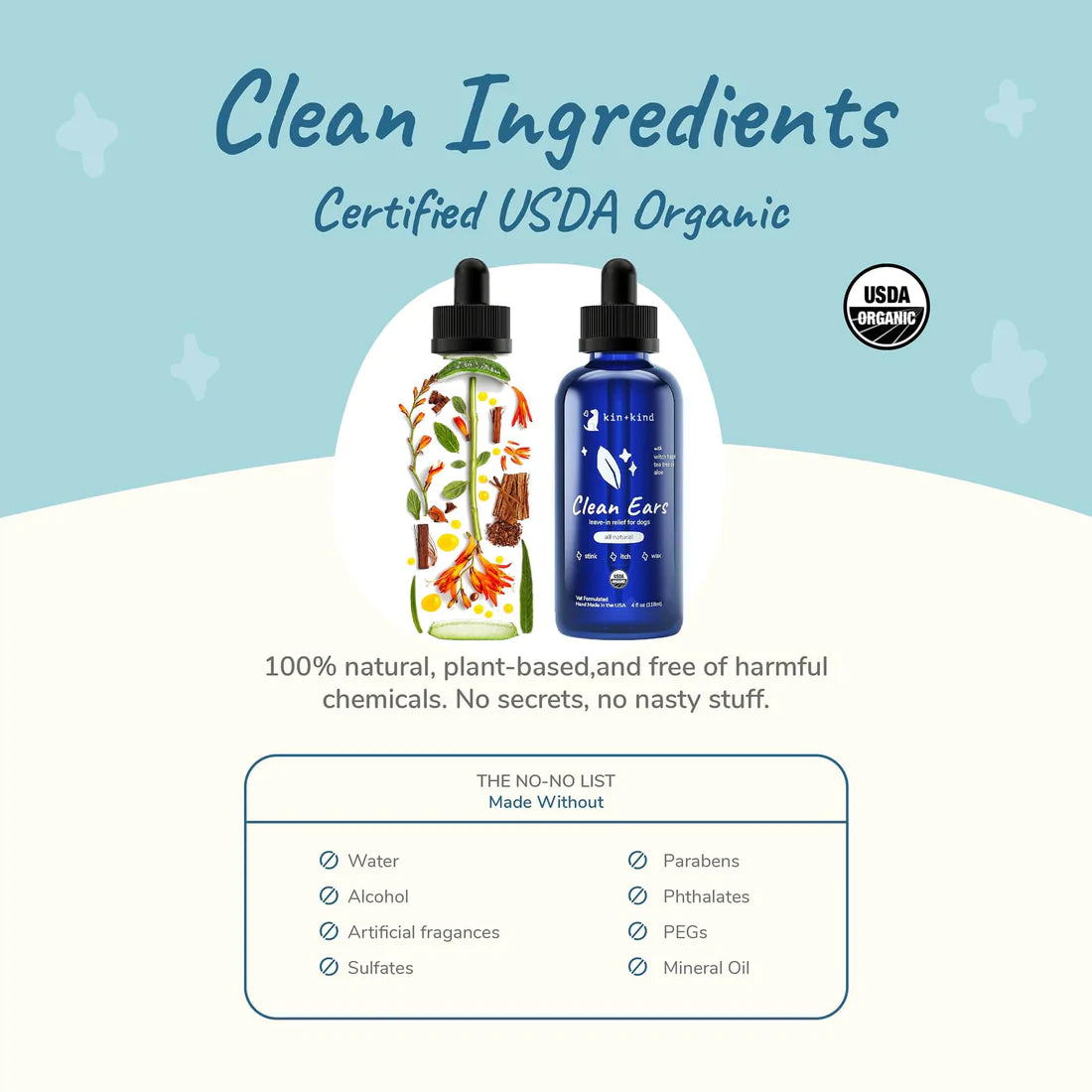 Kin+Kind | Dog Ear Cleanser